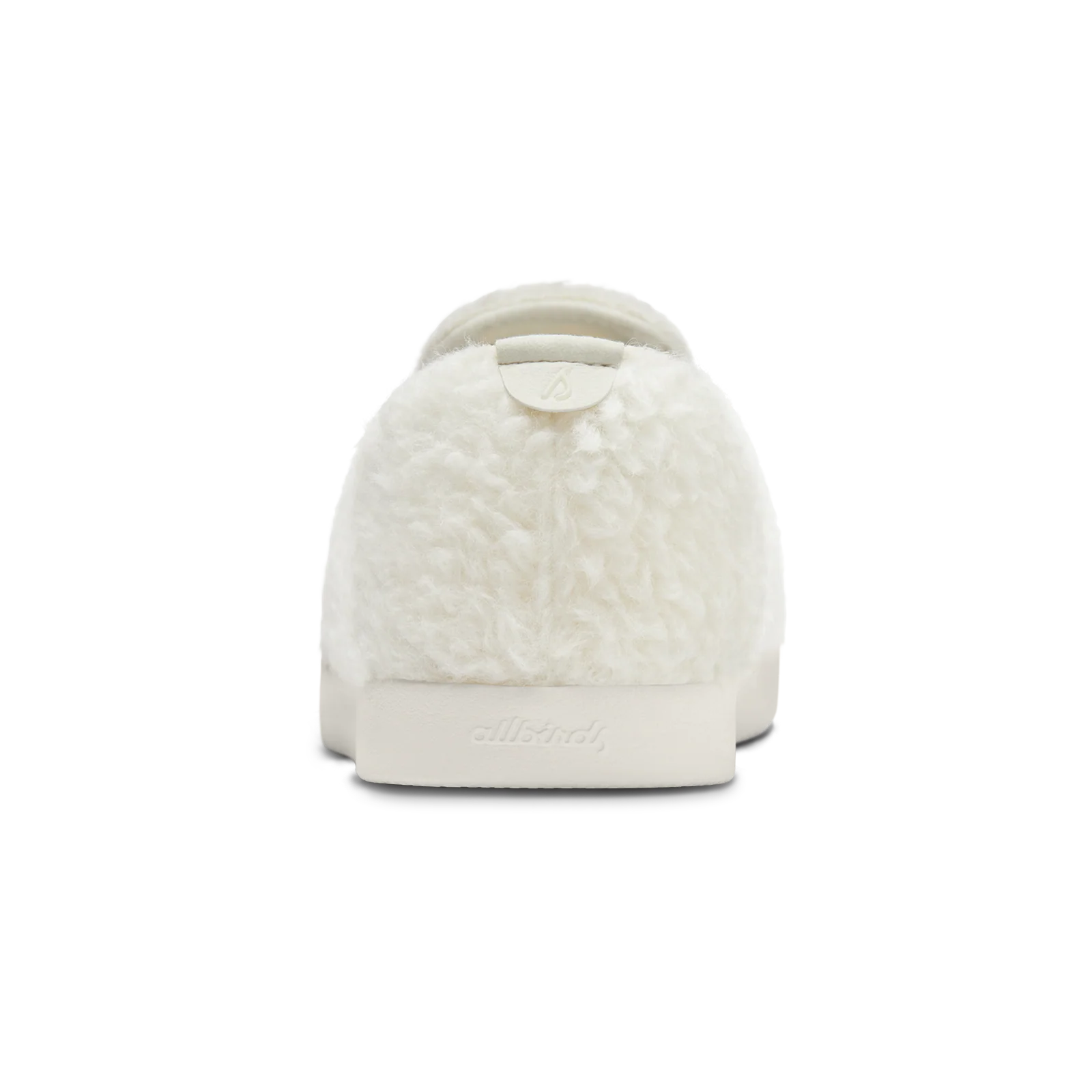 Smallbirds Wool Loungers - Big Kids - Natural White Fluffs (Natural White Sole) - Image 3