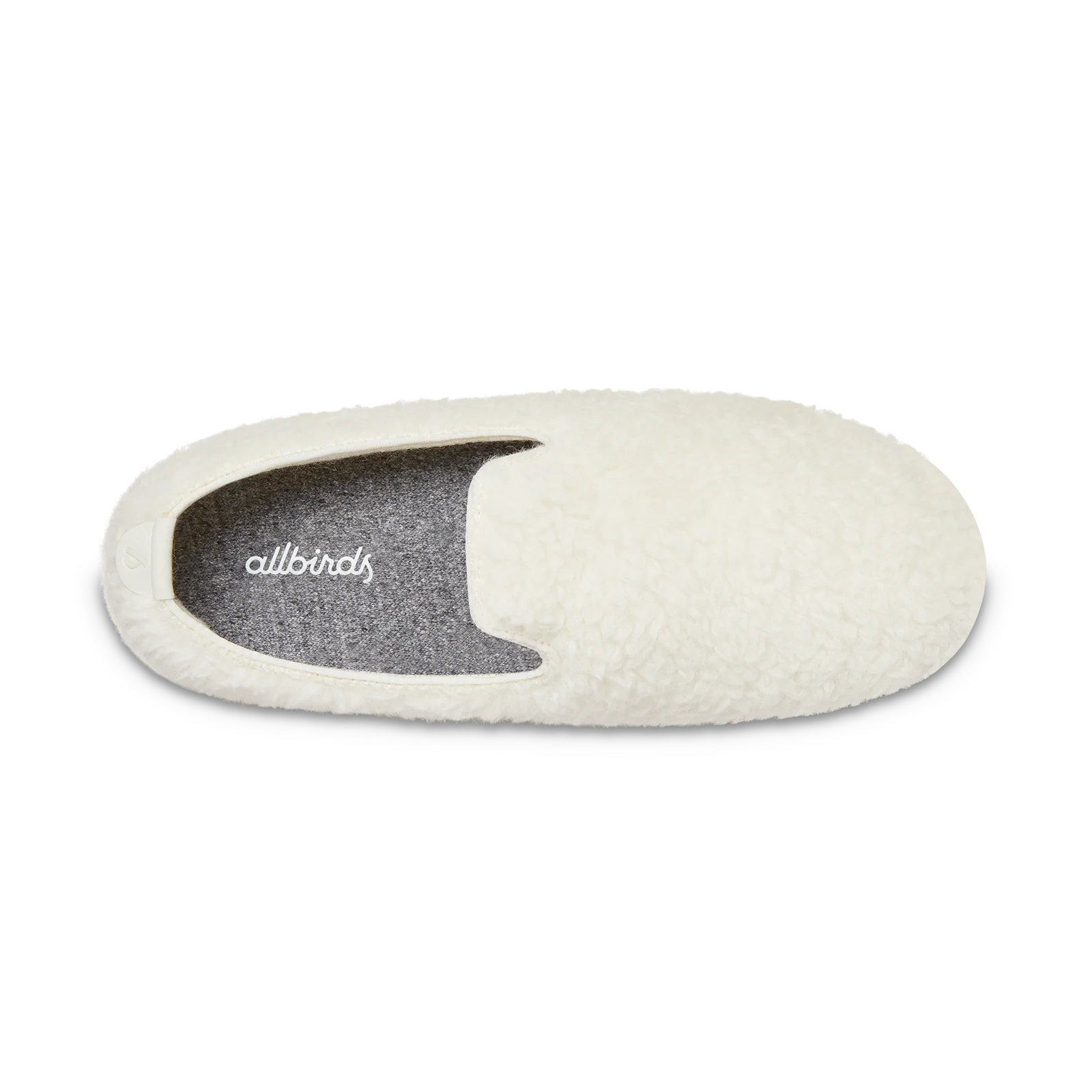 Smallbirds Wool Loungers - Big Kids - Natural White Fluffs (Natural White Sole) - Image 4